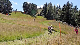 Dual slalom avec Loc de Sault.