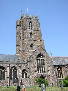 Priory Church of St George, Dunster Church in Somerset, England