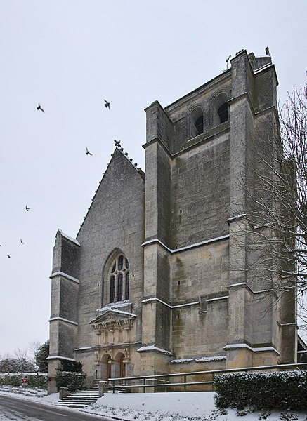 File:Eglise de Saint-Germain de Loisé - façade Ouest.jpg