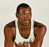 Elvin Hayes's #44, retired by Houston Elvin Hayes 1969.jpg