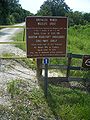 Wood Duck Wildlife Trail entrance.