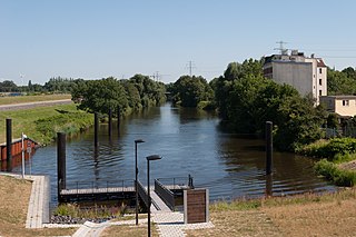 Ernst August Canal behind the Ernst August lock