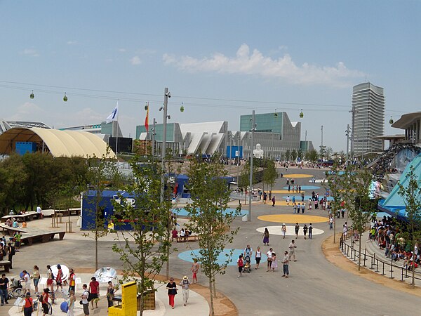 General view of the Expo 2008 site