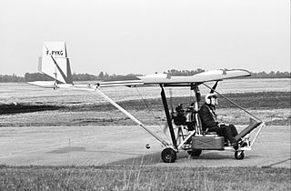 Jean St-Germain Raz-Mut Ultralight aircraft developed in Canada in the 1970s