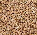 Dehulled buckwheat grain