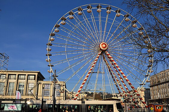 Ferris wheel in France, 2012