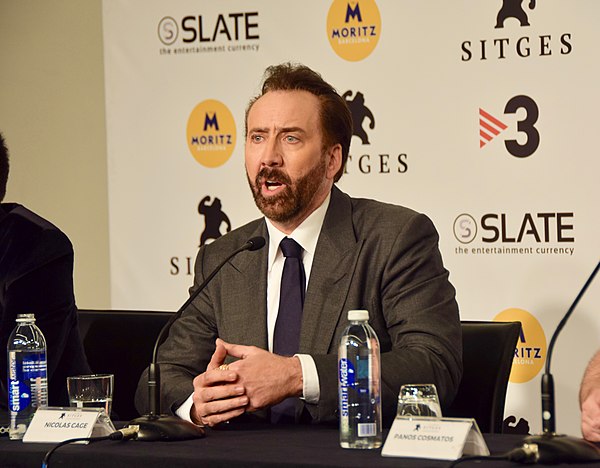 Cage at the 2018 Sitges Film Festival