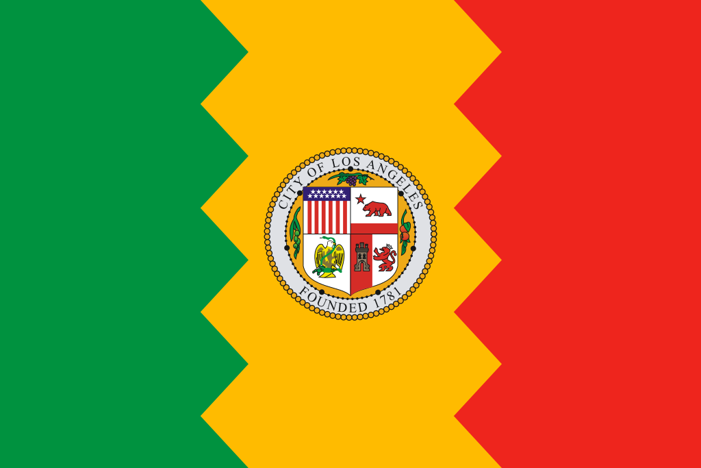 Flag of Los Angeles, California