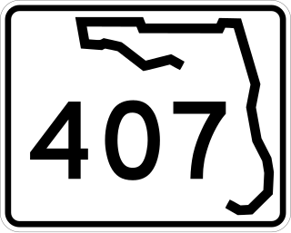 <span class="mw-page-title-main">Florida State Road 407</span> Highway in Florida