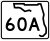 State Road 60A Markierung