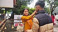 File:Folkdance and Folk Rituals at Tal Birahi Temple at Pokhra Nepal 50.jpg