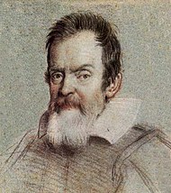 Galileo Galilei op jongere leeftijd