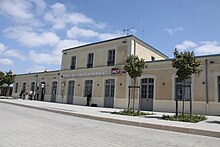 Vue de la Gare SNCF de Châteaubriant