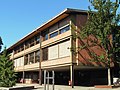 Rue de Lyon 56 , Genève. École Geisendorf (1952-56 (Georges Brera et Paul Waltenspühl, architectes).