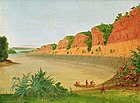 South Side of Buffalo Island, Showing Buffalo Berries in the Foreground, 1832 (Smithsonian American Art Museum)