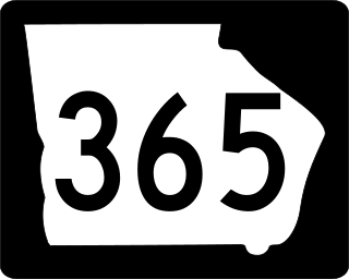 <span class="mw-page-title-main">Georgia State Route 365</span> State highway in Georgia