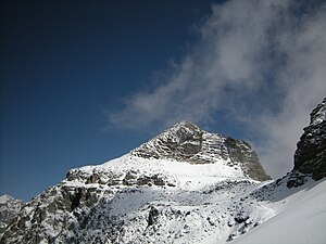 Piramida na szczycie Hockenhorn