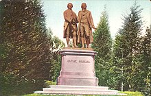 1671 - Goethe-Schiller Monument, Golden Gate Park, San Francisco, California