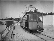 HAWA-Triebwagen der Straßenbahn Trondheim aus dem Jahr 1924
