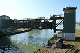 Greven - Fuestruper Straße - DEK - Sperrtor nord (Neue Fuestruper Brücke) 01 ies