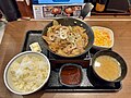 吉野家の鉄板牛焼肉定食