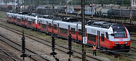 Obraz poglądowy sekcji S-Bahn w Wiedniu