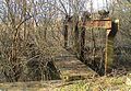 Kutrovácz-Keszler or Hámosi mill, the sluices and the bridge, Tüskeszentpéter