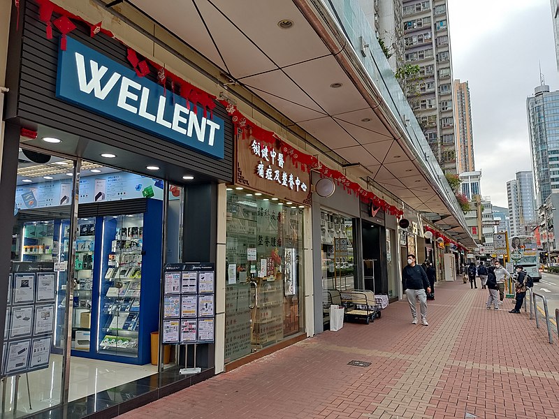 File:HK TW 荃灣 Tsuen Wan 沙咀道 Sha Tsui Road February 2022 Px3 003 Bo Shek Mansion shop Wellent Computer.jpg