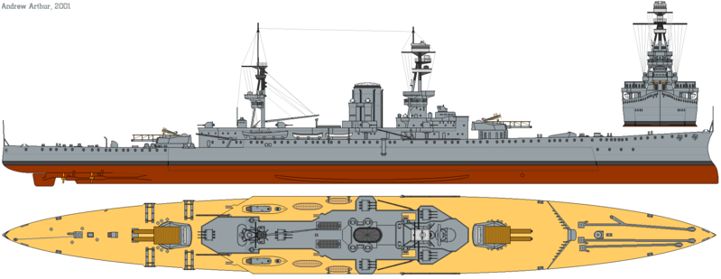 File:HMS Glorious (1917) profile drawing.png
