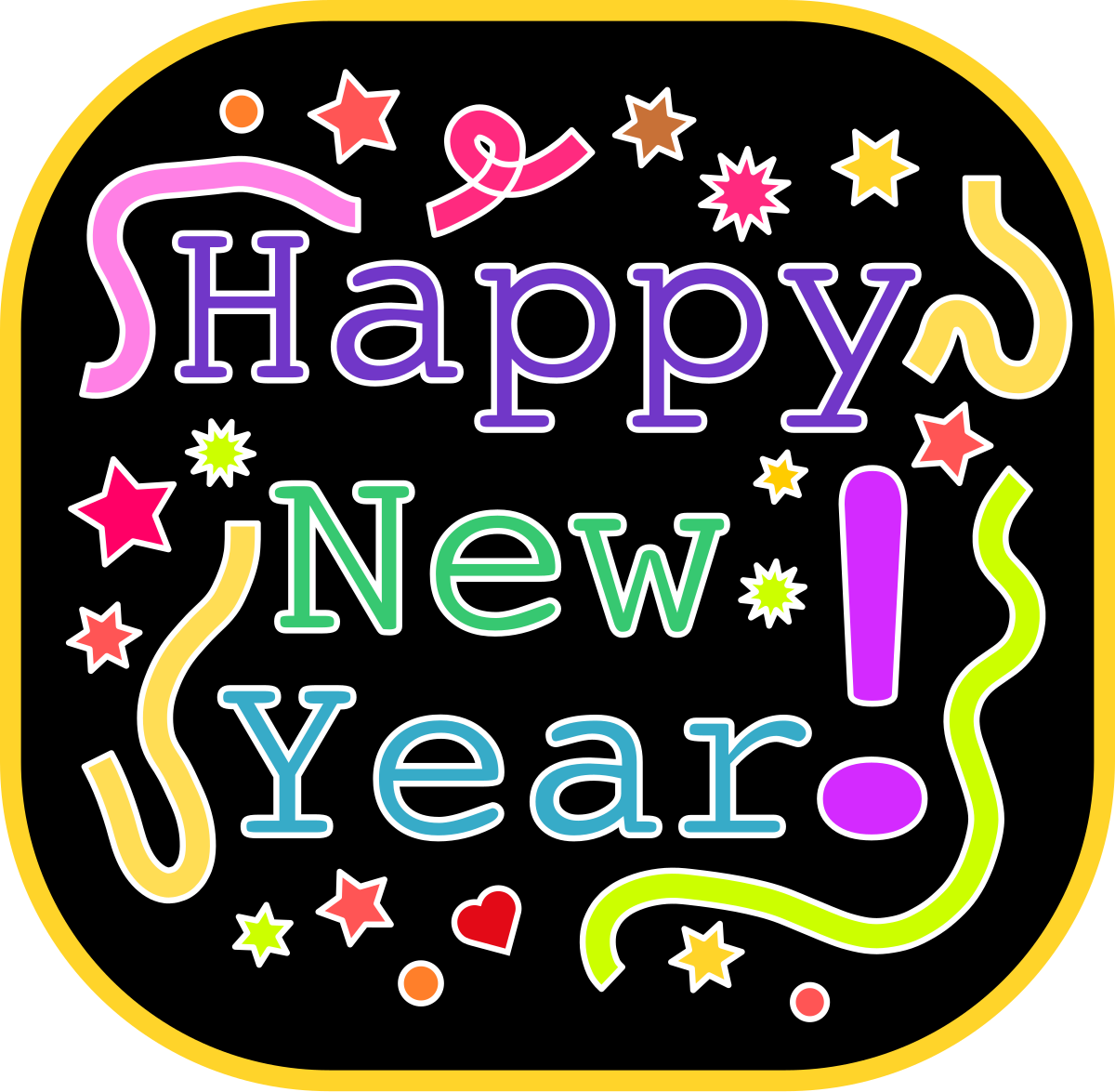 2024 Happy New Year FREE PNG | Citypng