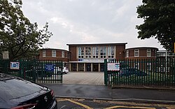 Hathershaw College, Oldham - main entrance.jpg