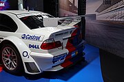 Deutsch: Heckansicht vom BMW M3 GTR #2 (E46) in der BMW Welt München