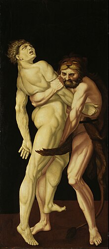 Vorschaubild für Herkules und Antäus (Hans Baldung)