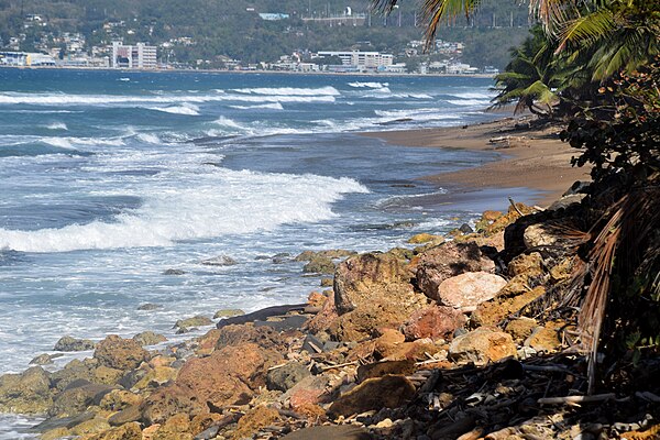 Image: Hidden Beach in Aguada, Puerto Rico