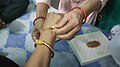 File:Hindu festival Rakhabandhan celebration (Rakhi) 94.jpg