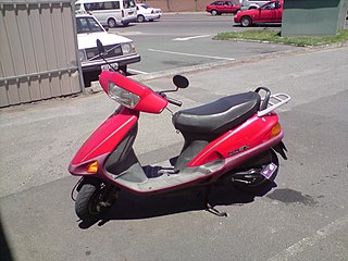 <span class="mw-page-title-main">Honda Bali (SJ 100)</span> Gas-powered scooter manufactured by Honda
