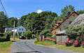 Čeština: Pohled od východu na Šidlákov, části Hory Svatého Václava English: East view of Šidlákov, part of Hora Svatého Václava, Czech Republic.