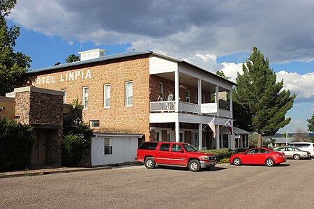 Hotel Limpia (foto z roku 1912)