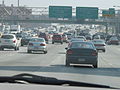 Heavy congestion on Interstate 495 eastbound in Queens