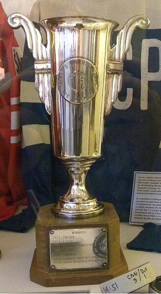 Trophy awarded for the 1957 World Championships
