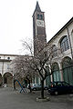 L'ex chiostro del monastero.