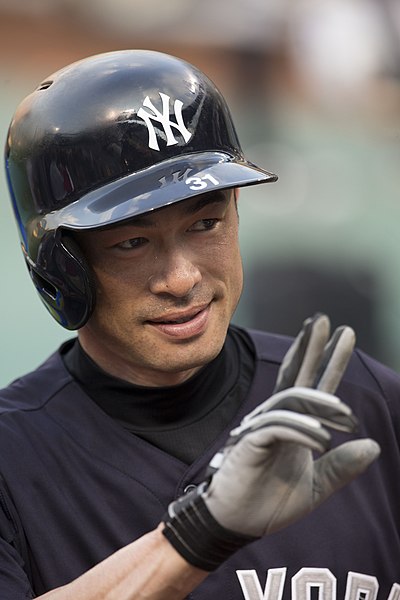 File:Ichiro Suzuki - Yankees @ Orioles - Sept 10, 2013.jpg