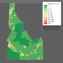 Idaho population map.png