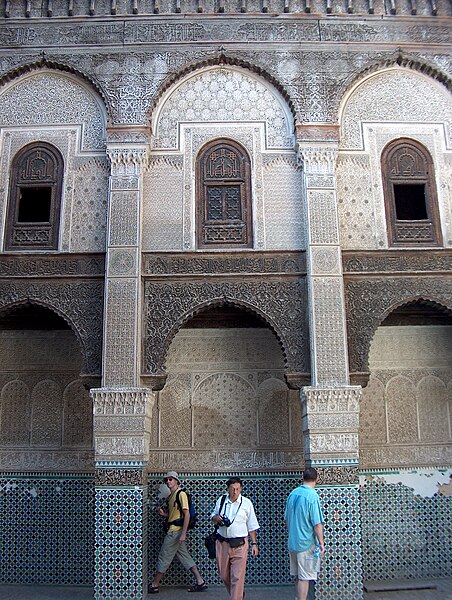 File:Interior Mosque Fes.JPG