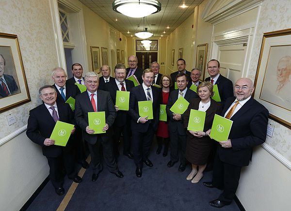 Members of the Government of the 31st Dáil