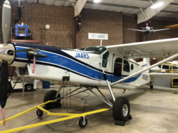 Pilatus PC-6 Porter at Townsend Field, JAARS Center, Waxhaw, North Carolina JAARS PilatusPC6 Feb2022.png