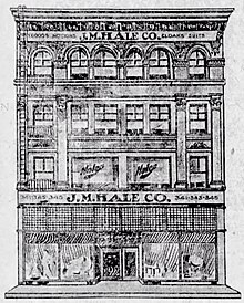 J. M. Hale Co.'s new store at 341-5 Broadway, 1908 JMHaleNewStore1908.jpg