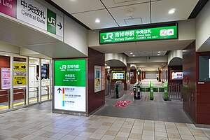 吉祥寺駅: 乗入路線, 歴史, 駅構造