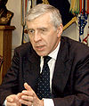 Jack Straw meeting with Rumsfeld at Pentagon, May 19, 2005, cropped.jpg