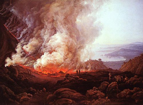 Эпоха катаклизмов. Юхан Кристиан Клаусен даль извержение Везувия. Юхан Кристиан даль. Извержение Везувия в декабре 1820 года. Юхан Кристиан даль картина извержение Везувия. Вулкан Везувий Помпеи.